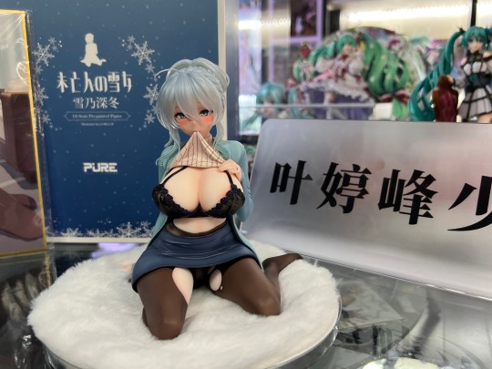 叶婷峰少手办收藏之411-透明发色雪女（感觉比实色版好看多了）