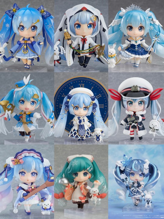 近9年雪未来对比一览