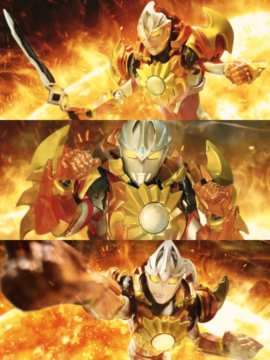 shf亚刻奥特曼 灼日装甲