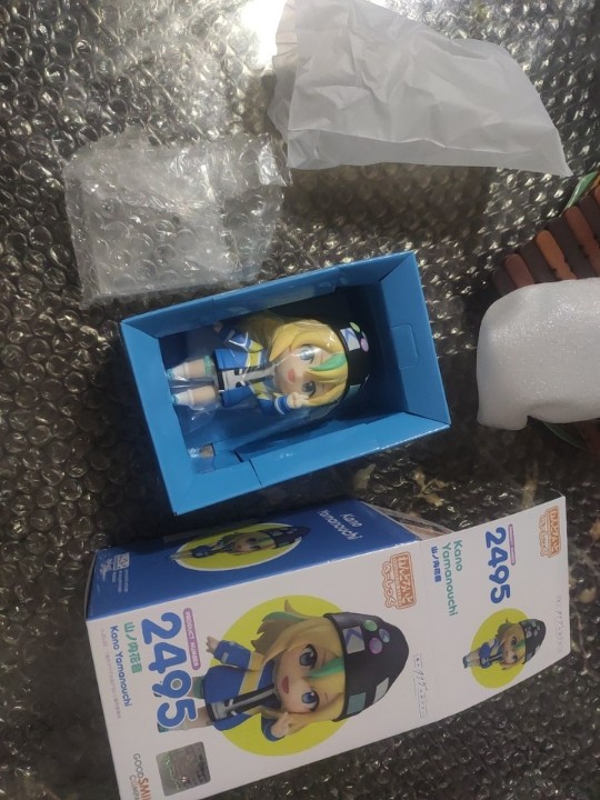 粘土人#2495 夜晚的水母不会游泳 山之内花音 基础款