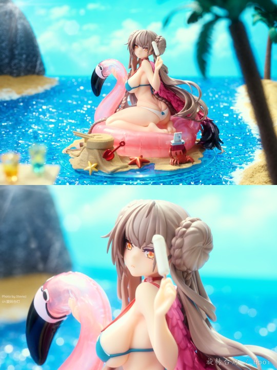 碧蓝航线 微速前行 可畏 夏日泳装