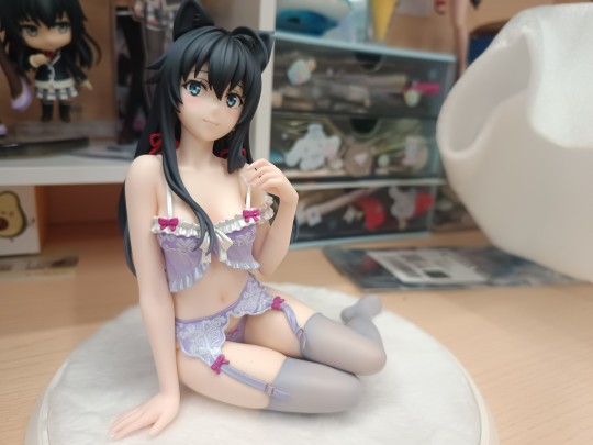 非常棒的雪乃手办，这款的丝袜涂装使我的领结旋转