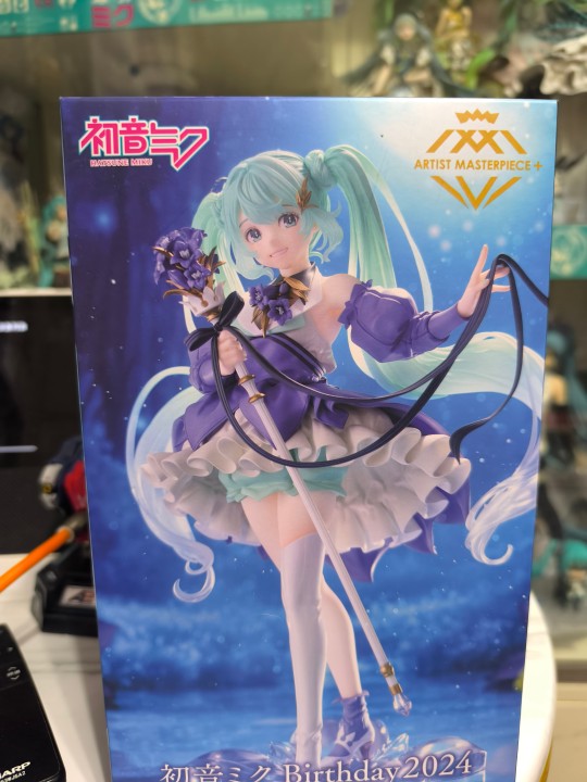 初音未来生日会2024 艺术家杰作进阶版 玩具人偶~花朵造型~