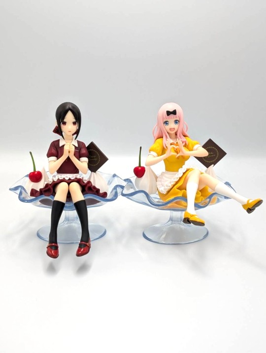 【大货】FuRyu 辉夜大小姐想让我告白 -初吻不会结束- Special人偶-四宫辉夜&藤原千花 ·甜点杯- 返图搬运