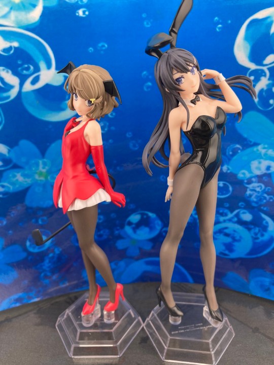 【大货】世嘉 青春猪头 DDC 桌摆战队 兔女郎樱岛麻衣&小恶魔古贺朋绘 返图搬运