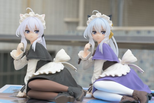 猫耳伊蕾娜双摆对比。