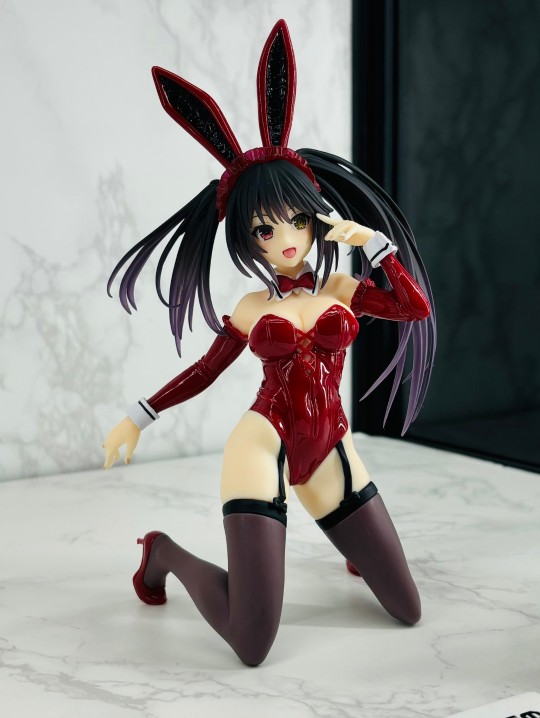 【展品】TAiTO 约会大作战第五季 Desktop Cute人偶 时崎狂三~兔女郎造型~ 返图搬运