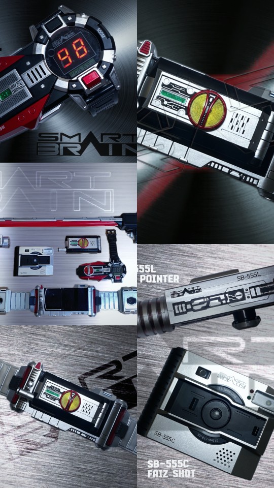 现在为大家介绍好的是智脑公司2003年最新的数码产品(假面骑士faiz csm)