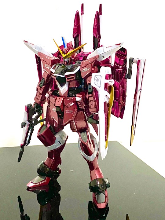 网限MG正义高达电镀涂层