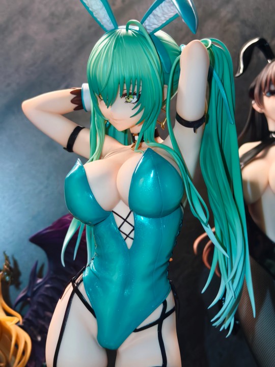 otherwhere 晴绿双马尾兔女郎随手拍