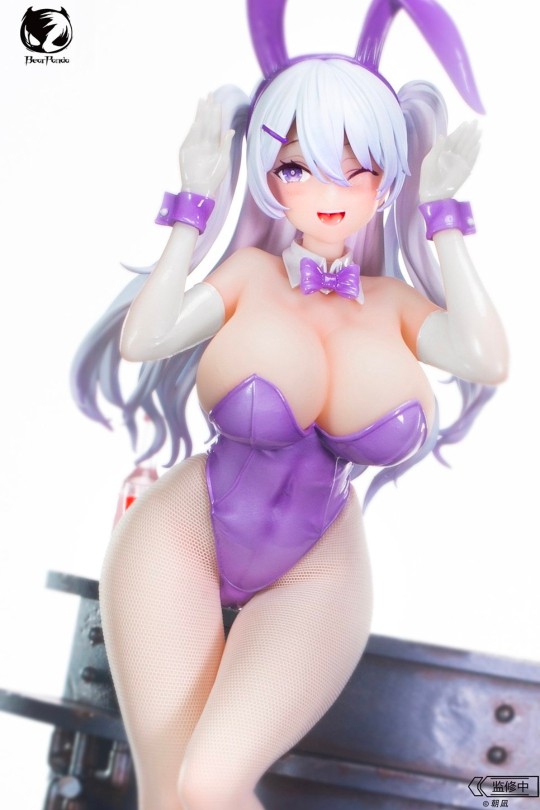 转载BearPanda兔女郎：汐娅  温感漆&3D水晶眼&创意场景