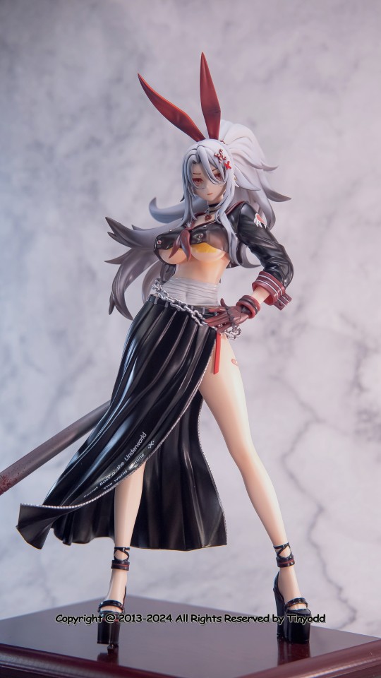 【碧蓝航线】海因里希亲王 暗处秘密的老大 1：7全GK手办涂装完成品展示