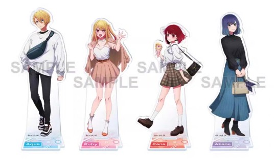 没有采用的立牌造型