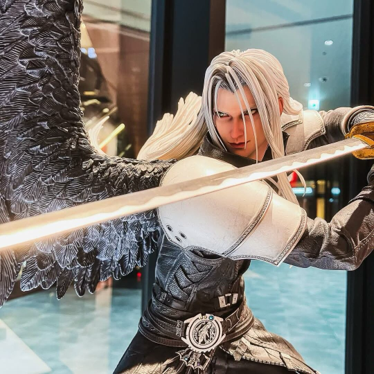 转载p1s ff7 克劳德，萨菲罗斯，扎克斯展品