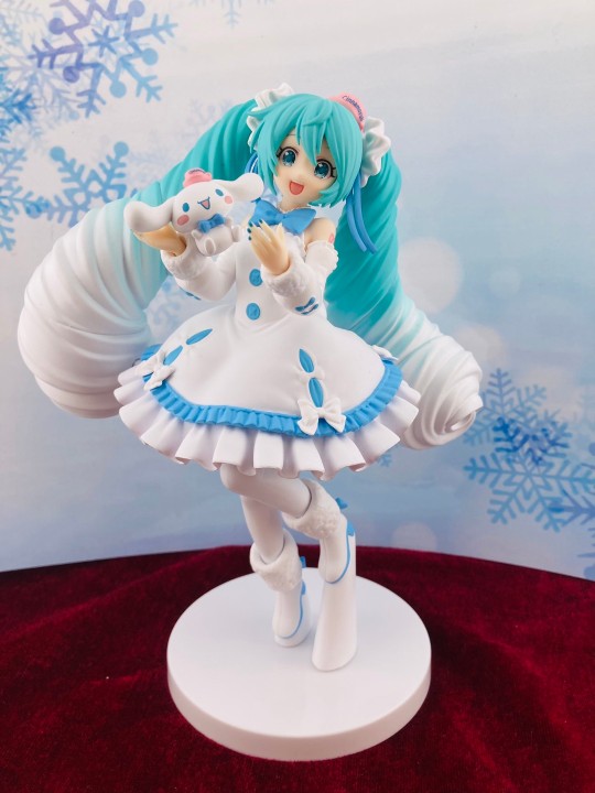 【大货】世嘉  Luminasta 初音未来联名大耳狗 白色连衣裙 返图搬运