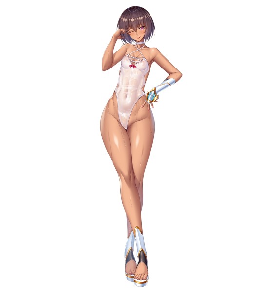 对魔忍 泳装大小雪风立绘