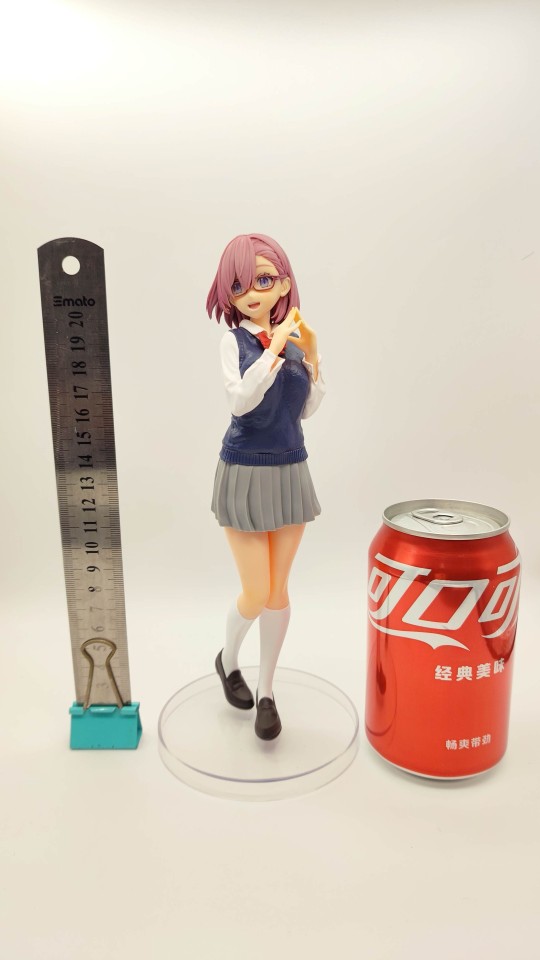 眼镜厂  2.5次元的诱惑 独特魅力 天乃理理沙 校服造型