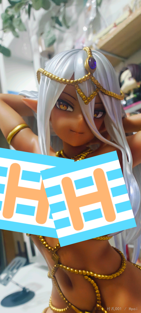 由于不穿内裤而被逐出村的黑皮精灵