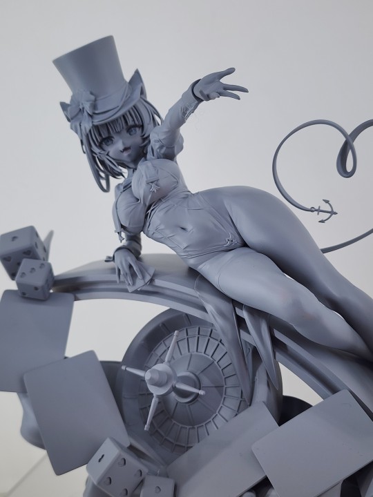 【展品】 良笑塑美 碧蓝航线 柴郡 绚烂夜梦 返图搬运