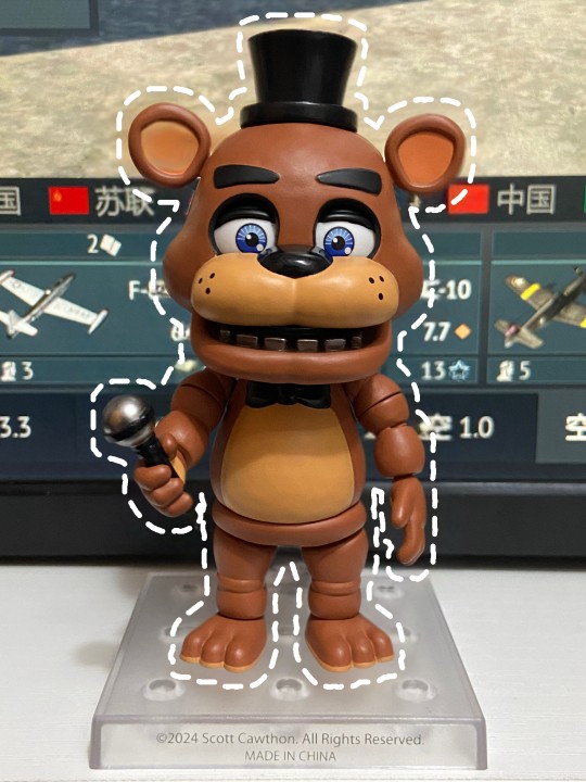 GSC黏土人 玩具熊的五夜后宫 弗莱迪