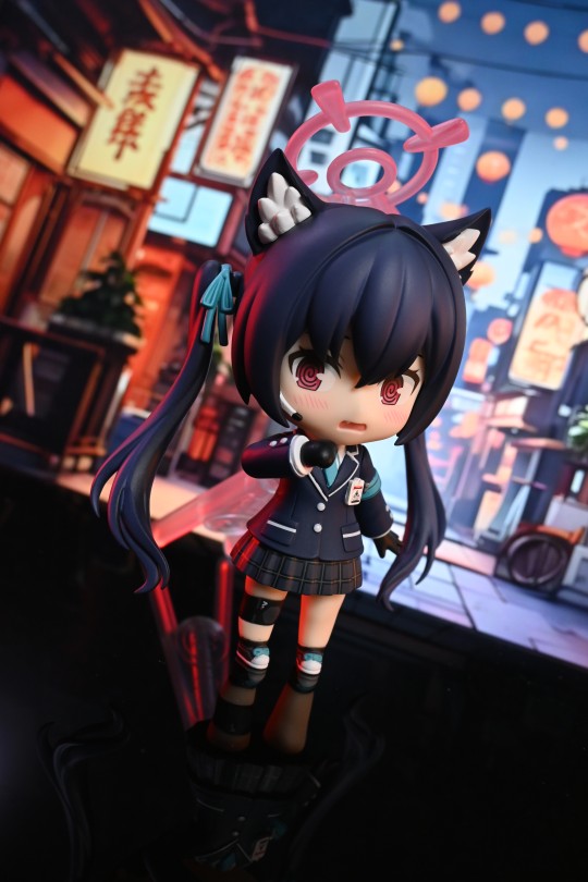 GSC 良笑社 蔚蓝档案 BA 黑见芹香 Q版粘土人2596 可动手办