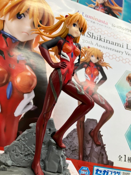 【大货】世嘉 新世纪福音战士新剧场版：终 Luminasta 插画款“式波·明日香·兰格雷”～新世纪福音战士30周年纪念版～ 返图搬运