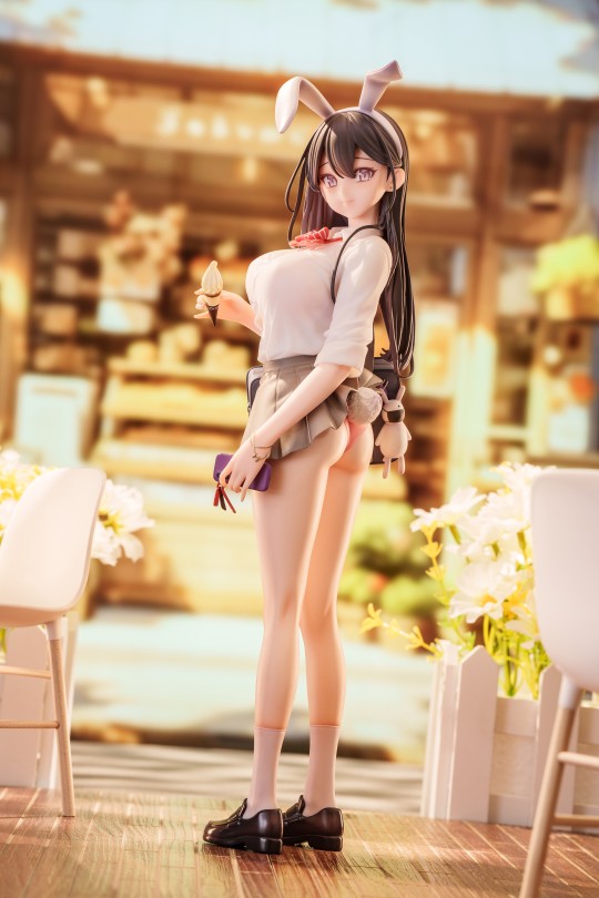 放学后和兔女郎同学买冰淇淋