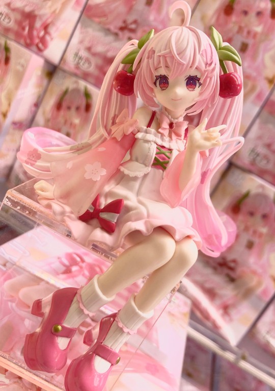 【大货】FuRyu 初音未来 压泡面人偶-樱花未来2025- 返图搬运