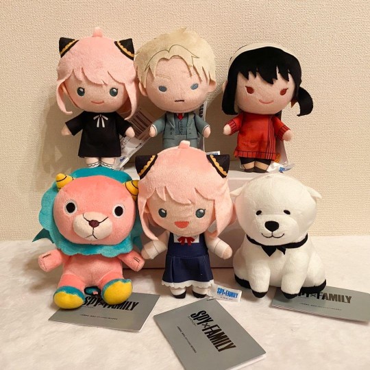 转载世嘉spy family marurui系列景品毛绒玩偶