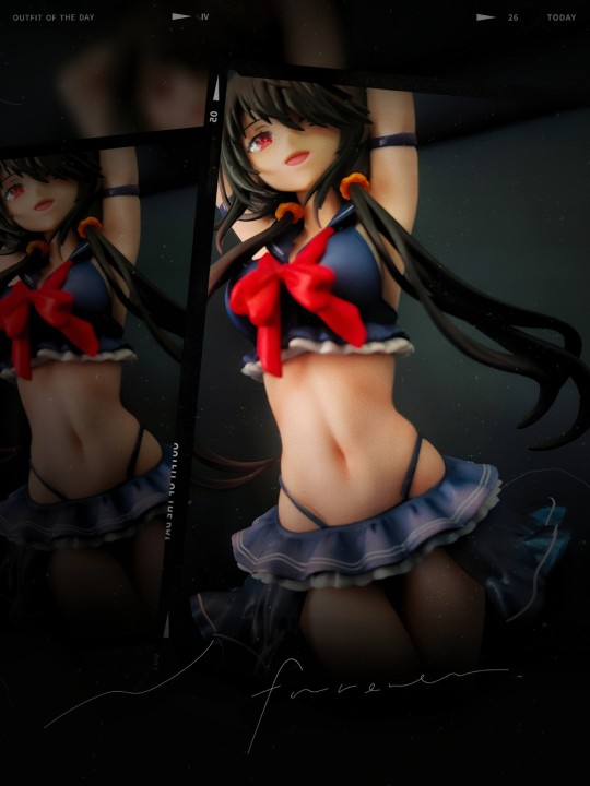 狂三夏日款手办get✓