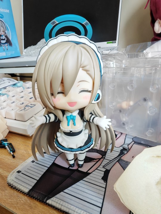 gsc明日奈粘土人到货氵