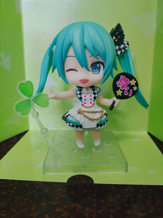 初音未来舞台世界粘土人