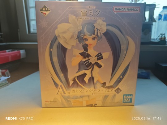 一番赏 雪未来 ～SNOW MIKU～3 A奖 雪未来 〜2025〜开箱