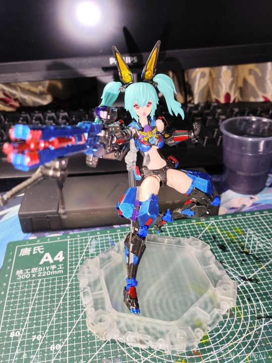 核能矩阵 异色 天眼跃兔 手涂金属色