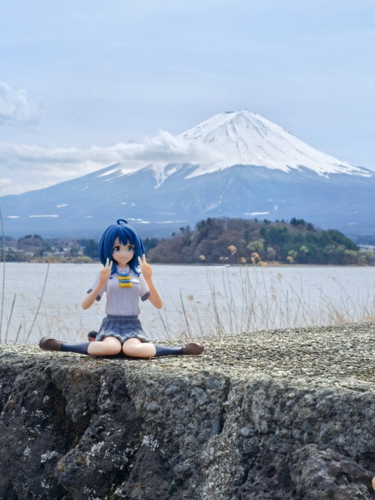 带牢八来富士山玩咯