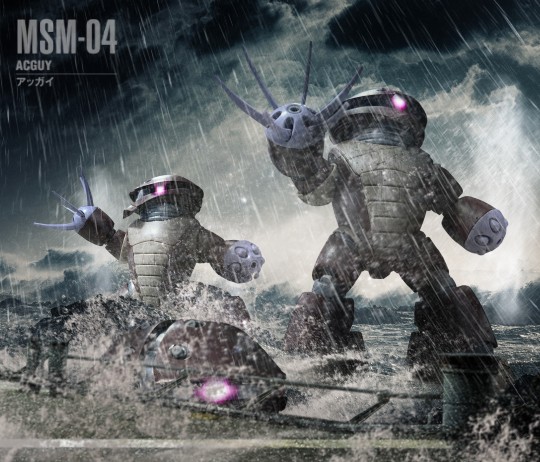 很久没p过高达了，今天整个龟霸小队给家人们分享下