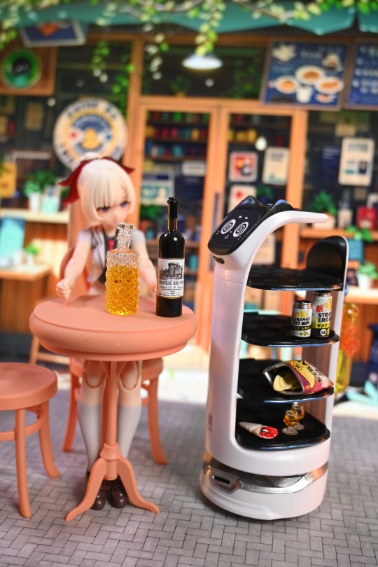 寿屋 机娘配件 Pudu BellaBot 送餐机器人 拼装模型