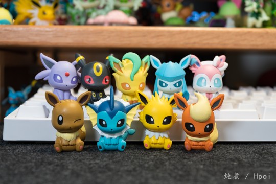 【开箱】宝可梦 玩偶夹子2-伊布一家