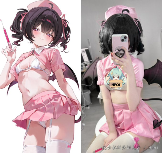 画师本人cos分享