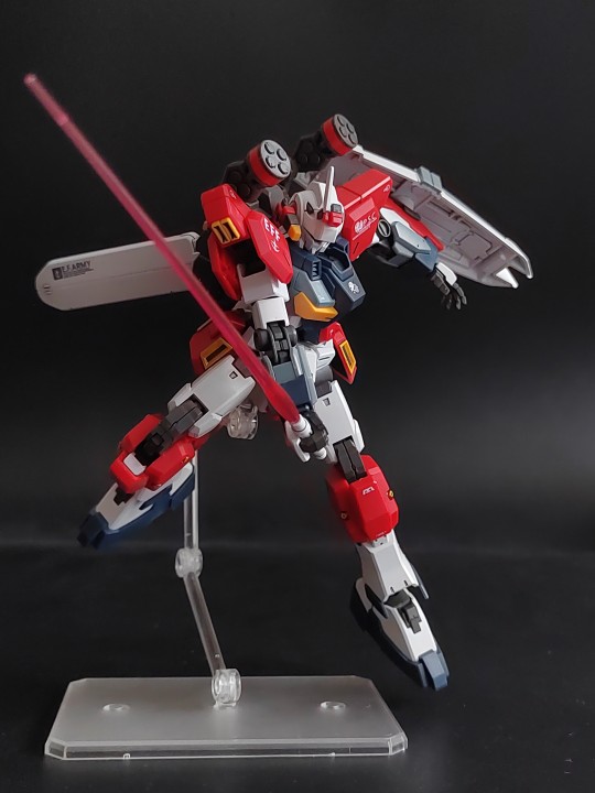 红色速影——hguc RX-81LA 吉莱轻装甲型