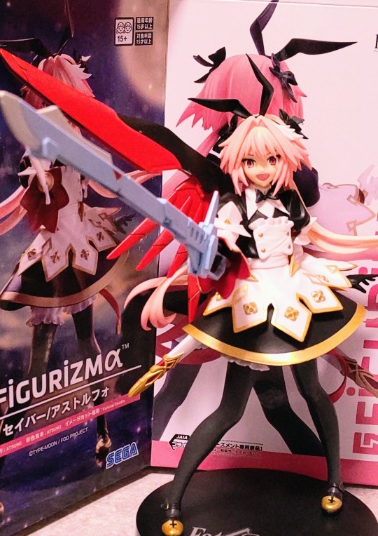 【大货】世嘉 FGO FIGURIZMα “剑士-阿斯托尔福” 返图搬运