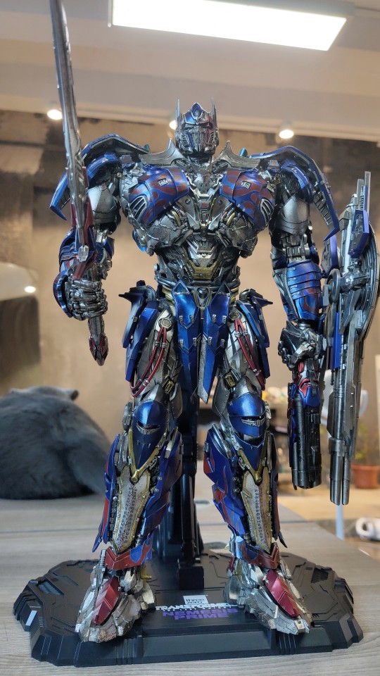 开盒 threezero DLX 变形金刚 暗黑擎天柱