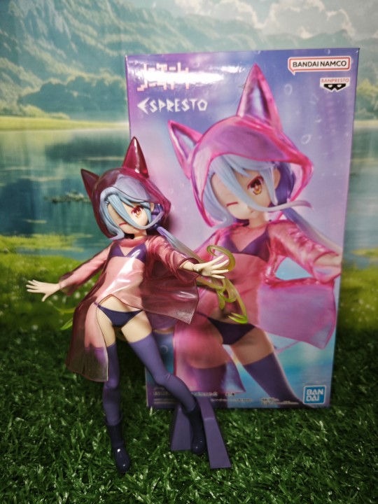 万代 眼镜厂游戏人生 ESPRESTO-Glittery raincoat-白