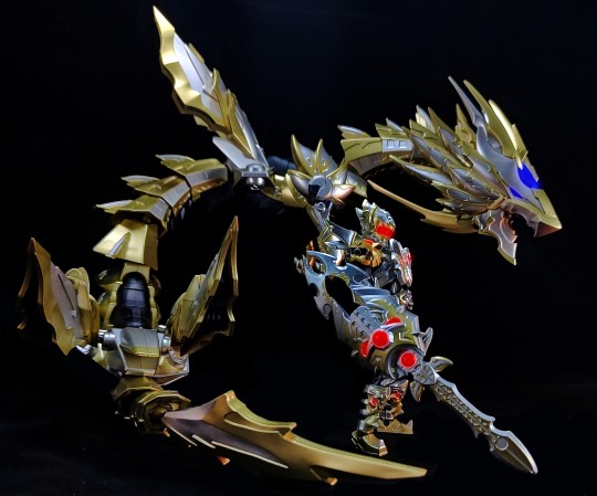 帝皇铠甲，合体！送给小时候的自己