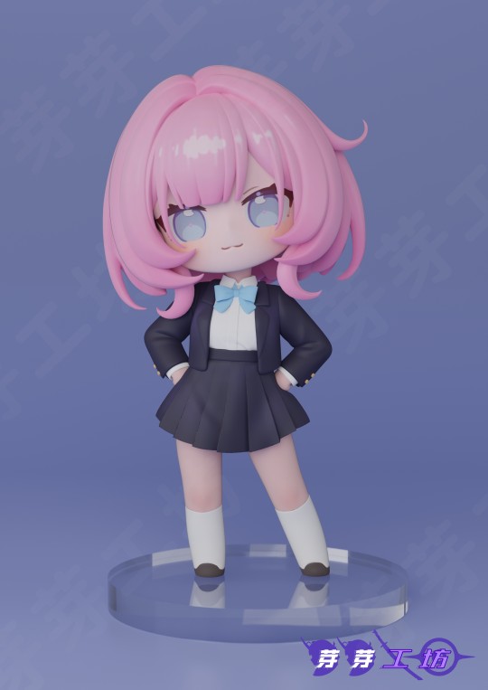 小爱莉手办练习