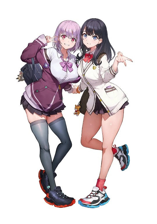 莱莎画师的宝多六花和新条茜