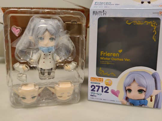 芙莉莲（冬装）粘土人，开盒