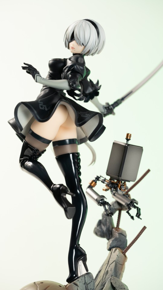 2b小姐姐造型最顶的一次