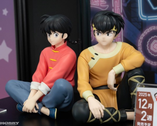 【展品】眼镜厂 乱马1/2 动画版 早乙女乱马&响良牙 返图搬运