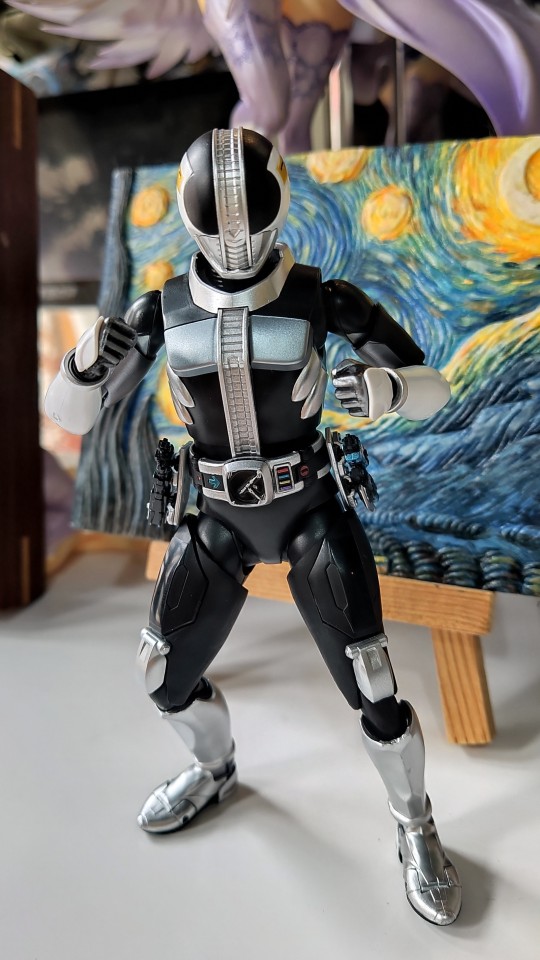 开盒 真骨雕 假面骑士电王 新月台